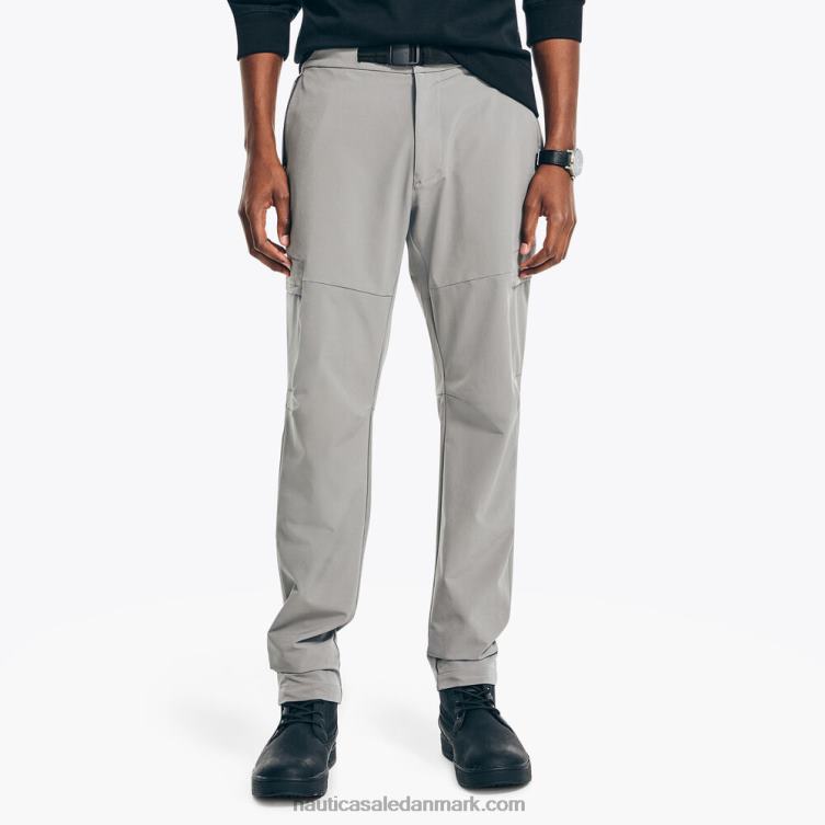 navtech utility bukser i slim fit tin grå Nautica PZ4T43 Mænd