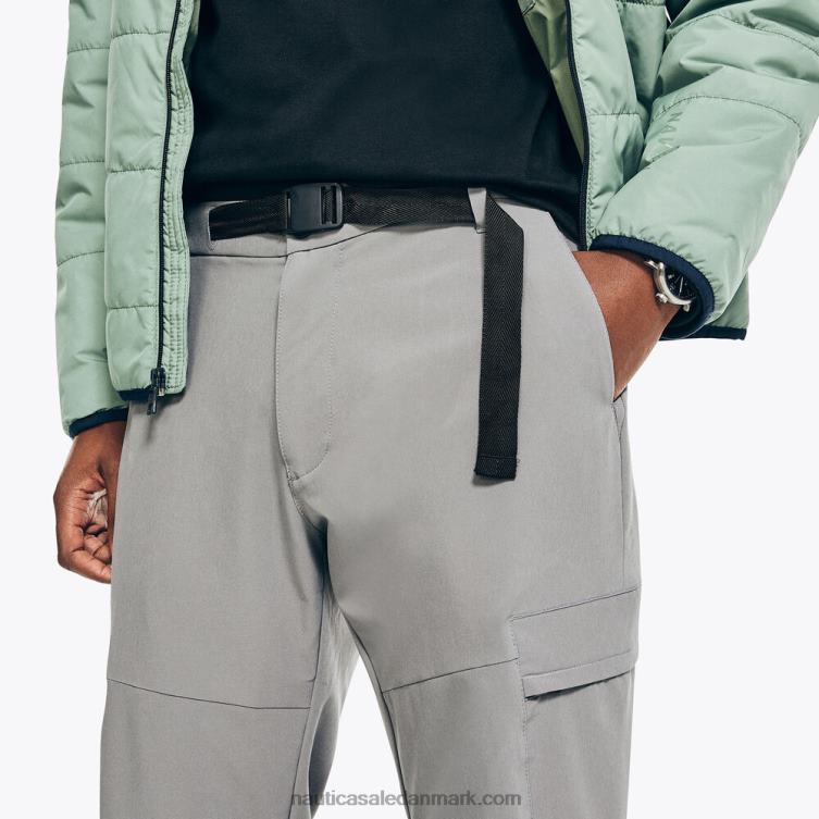 navtech utility bukser i slim fit tin grå Nautica PZ4T43 Mænd
