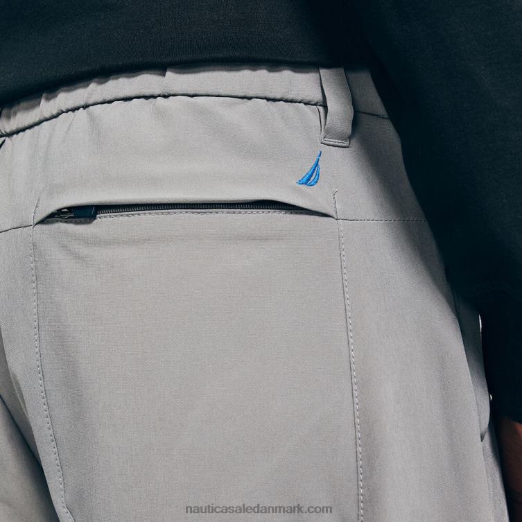 navtech utility bukser i slim fit tin grå Nautica PZ4T43 Mænd