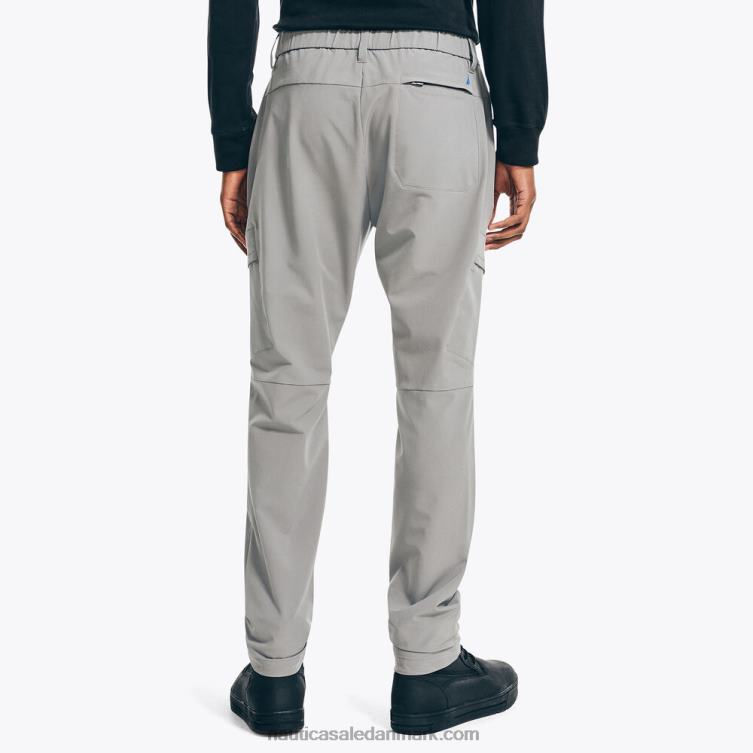 navtech utility bukser i slim fit tin grå Nautica PZ4T43 Mænd