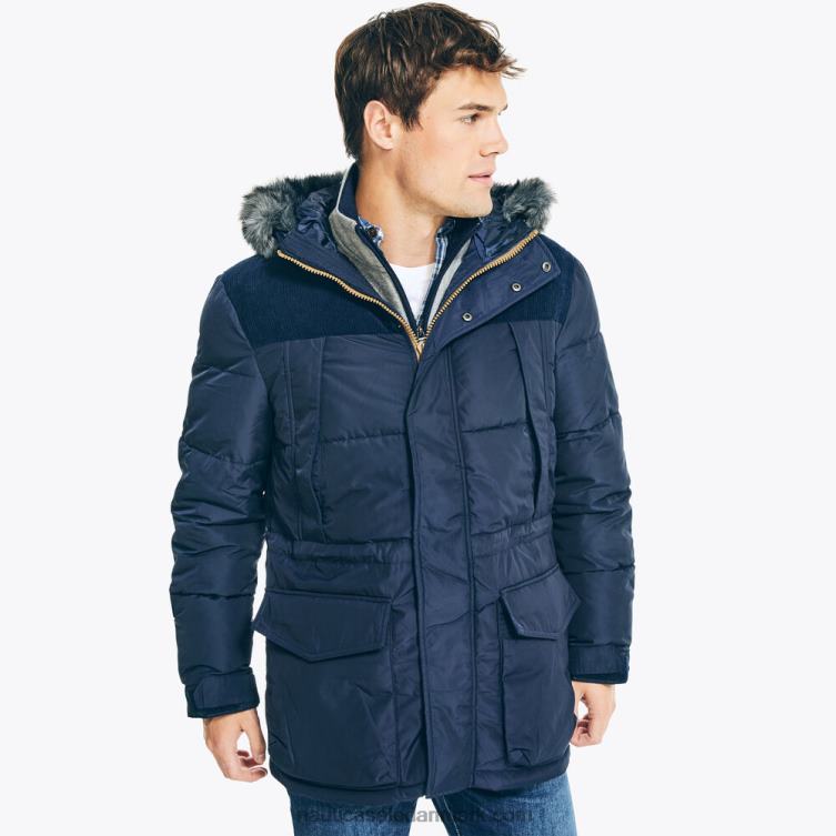 Tempasphere parka flåde Nautica PZ4T454 Mænd