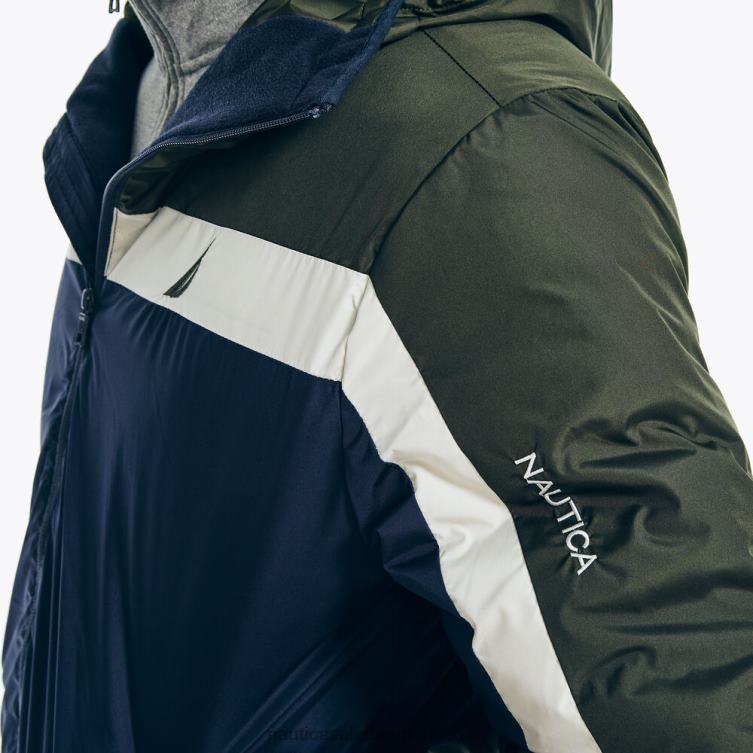 bæredygtigt udformet let tempasphere jakke flåde Nautica PZ4T290 Mænd