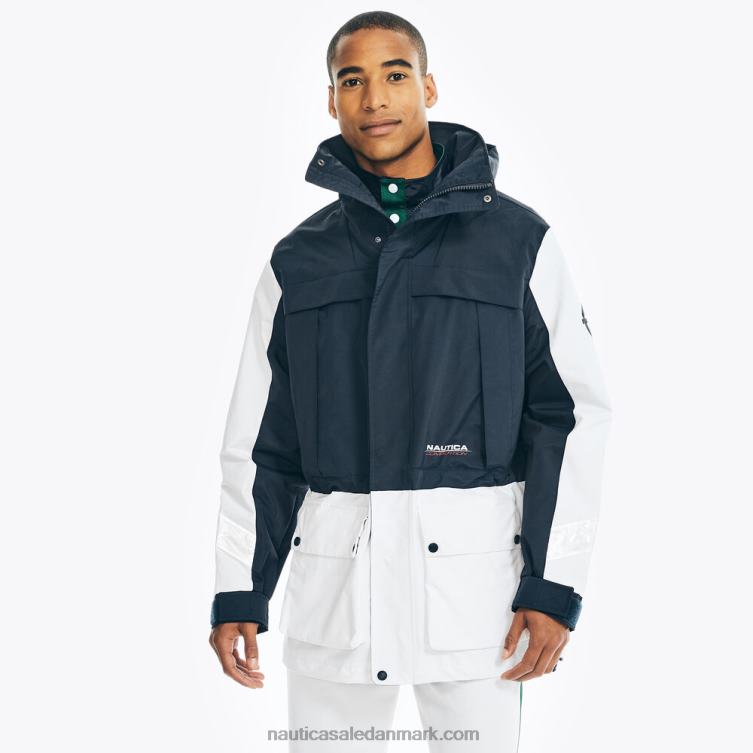 konkurrence bæredygtigt udformet tour jakke flåde Nautica PZ4T509 Mænd