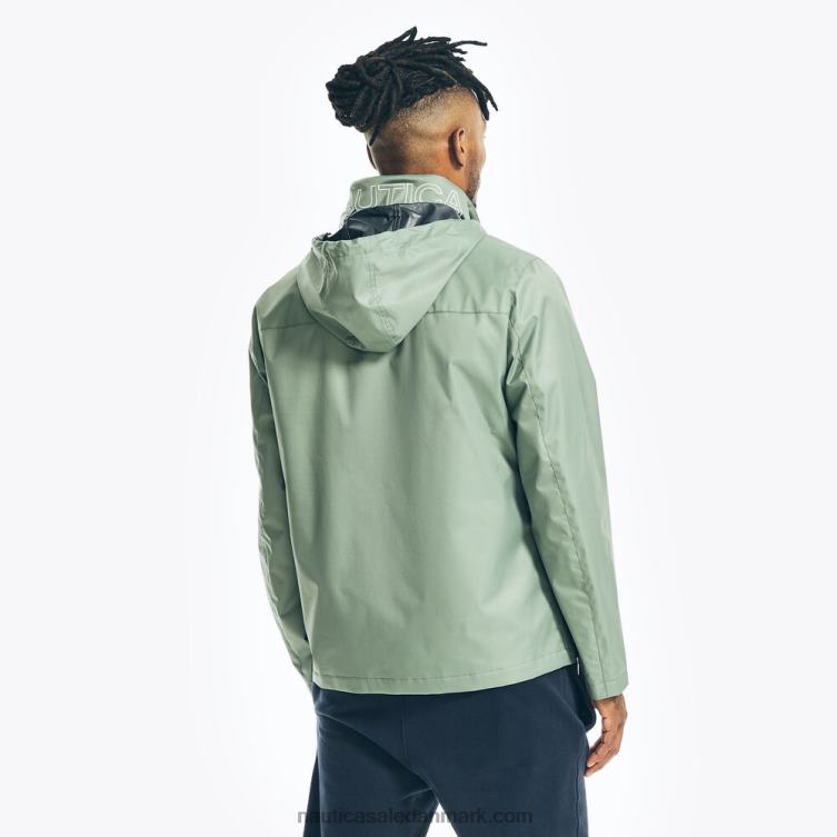letvægts colorblock bomberjakke jade skovlyng Nautica PZ4T595 Mænd