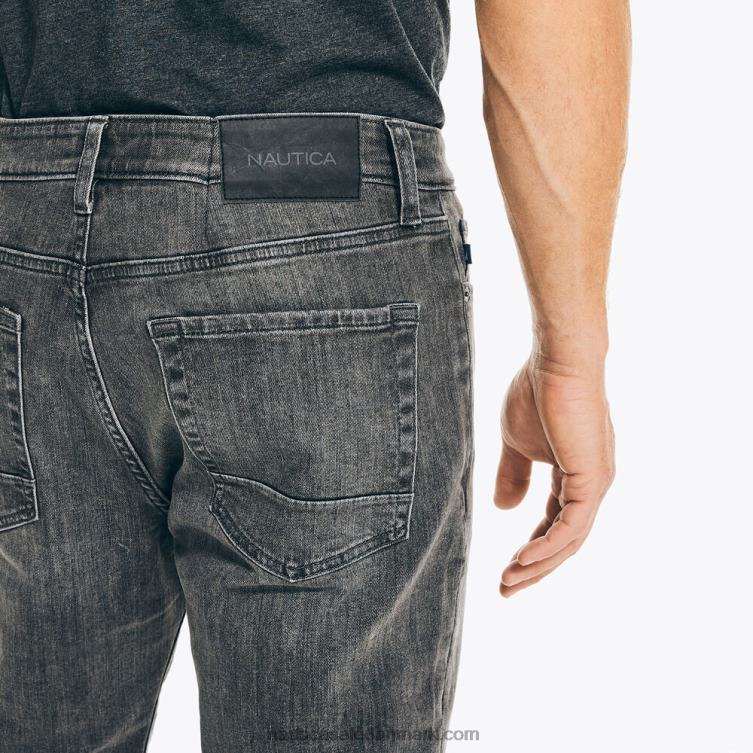 atletisk slim stretch denim trækul Nautica PZ4T715 Mænd