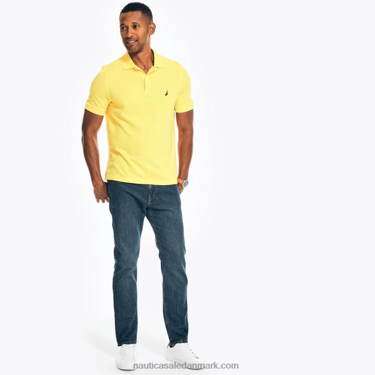 atletisk slim stretch denim udtag mørk natvask Nautica PZ4T648 Mænd