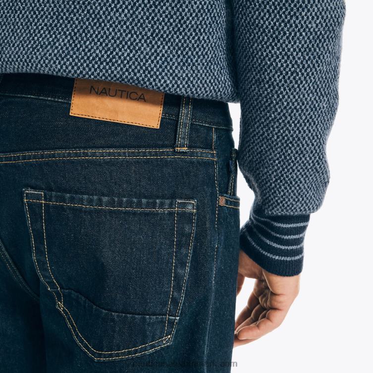 autentisk løs denim sort vand Nautica PZ4T703 Mænd