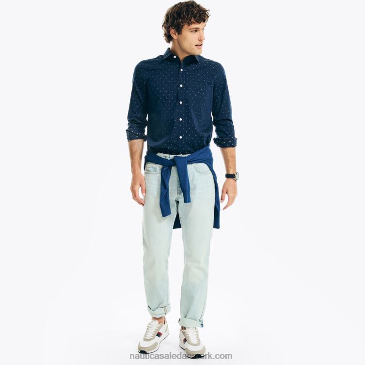original afslappet denim dyb dyk vask Nautica PZ4T655 Mænd