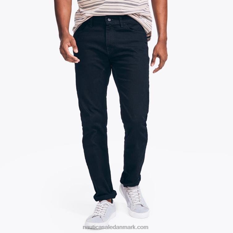 slim fit denim sort blæk vask Nautica PZ4T671 Mænd
