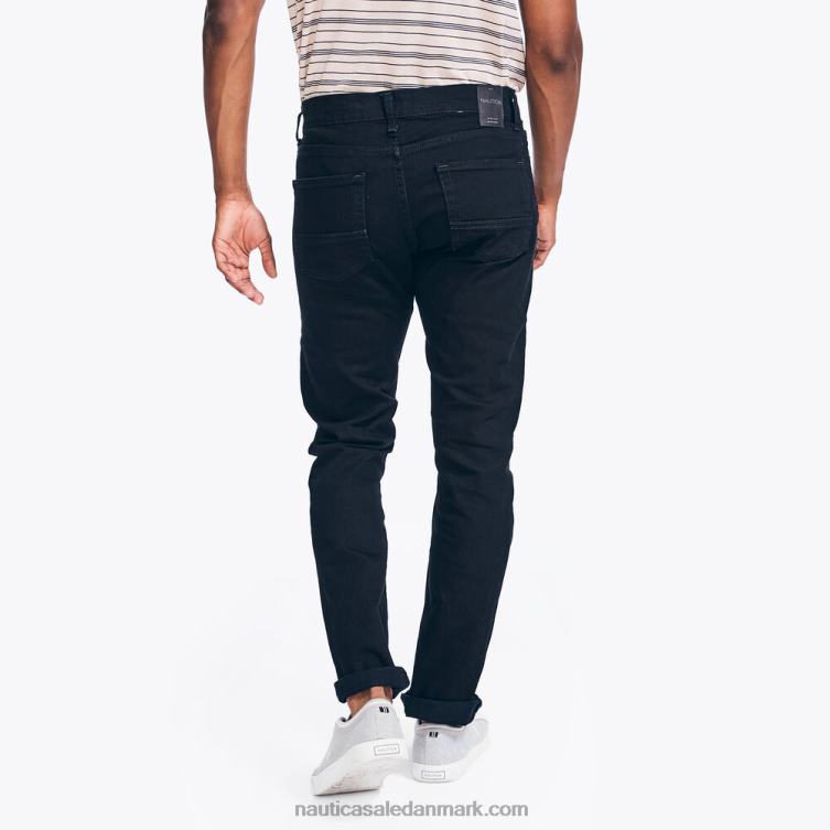 slim fit denim sort blæk vask Nautica PZ4T671 Mænd
