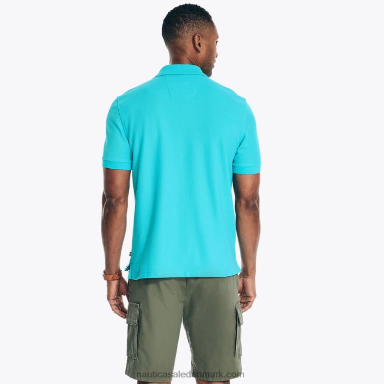 bæredygtigt udformet klassisk pasform polo stjerne safir Nautica PZ4T32 Mænd