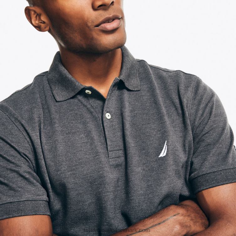 klassisk pasform dækpolo trækulslyng Nautica PZ4T15 Mænd