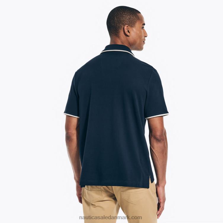 klassisk pasform performance polo flåde Nautica PZ4T324 Mænd