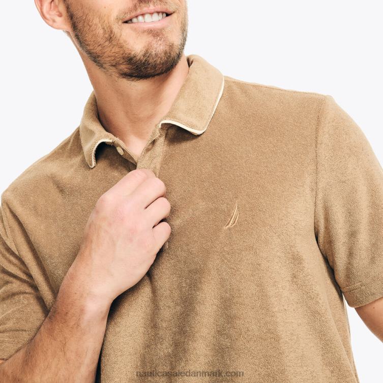 klassisk pasform polo rå umber Nautica PZ4T340 Mænd