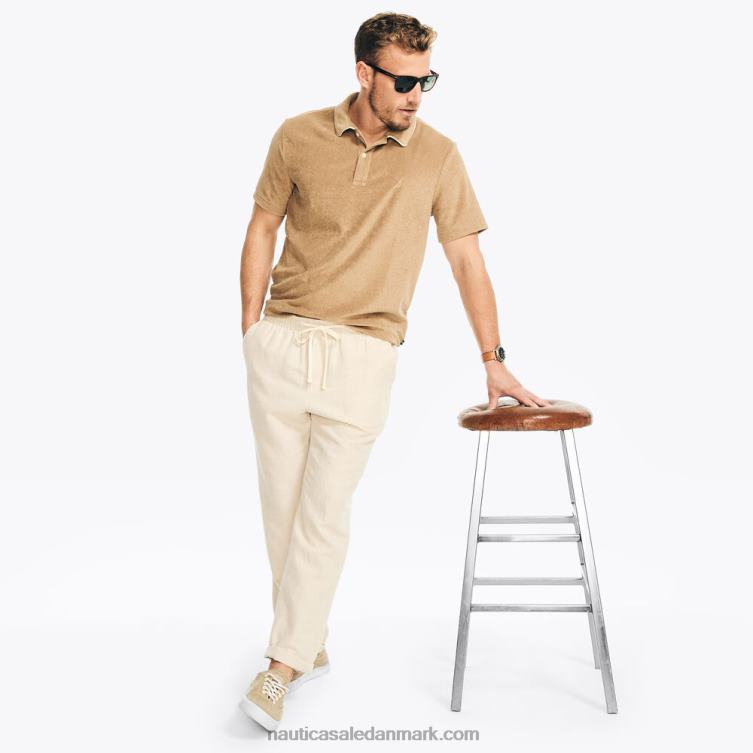 klassisk pasform polo rå umber Nautica PZ4T340 Mænd