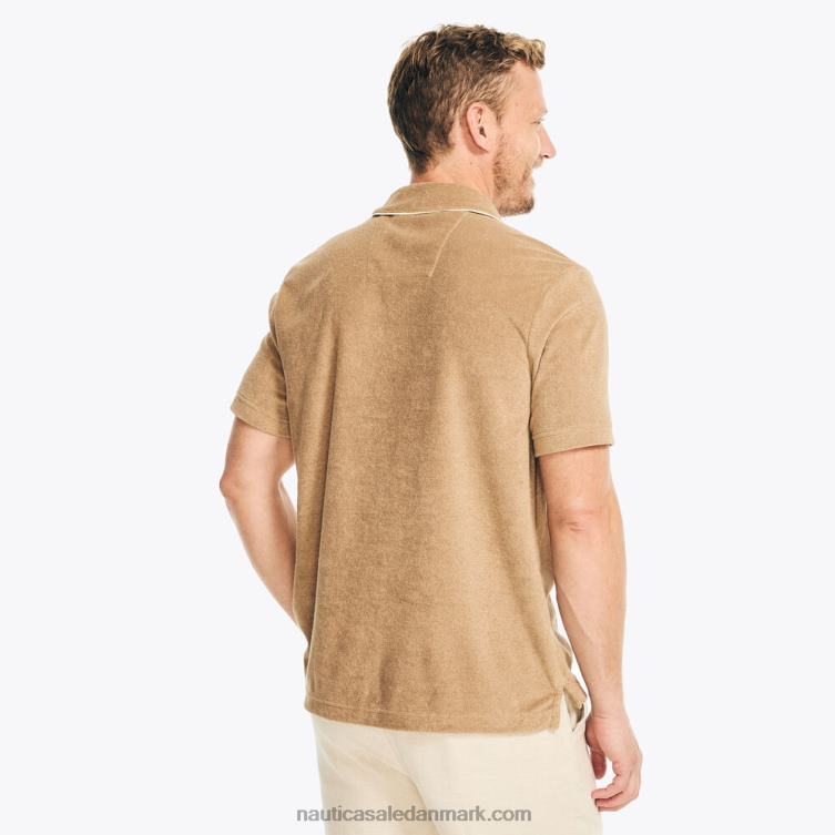 klassisk pasform polo rå umber Nautica PZ4T340 Mænd