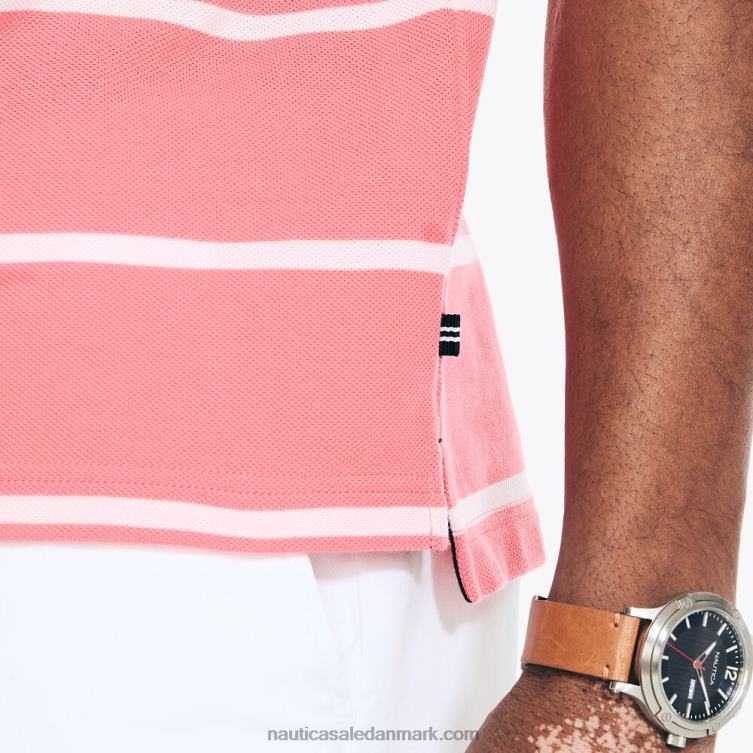 klassisk pasform stribet deck polo tebær Nautica PZ4T316 Mænd