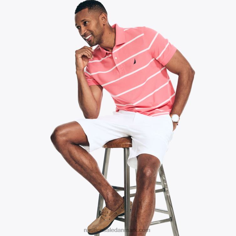 klassisk pasform stribet deck polo tebær Nautica PZ4T316 Mænd