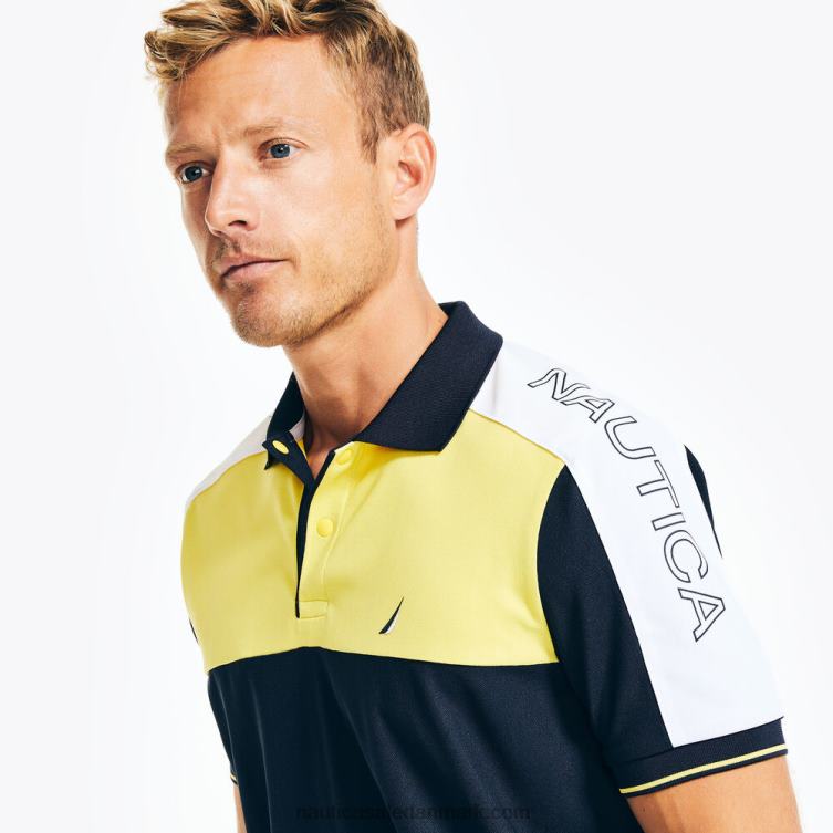 navtech bæredygtigt udformet klassisk pasform polo flåde Nautica PZ4T373 Mænd