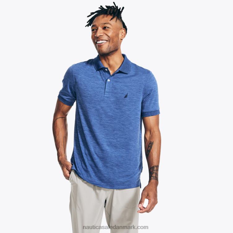 navtech klassisk pasform polo stjerneblå lyng Nautica PZ4T7 Mænd