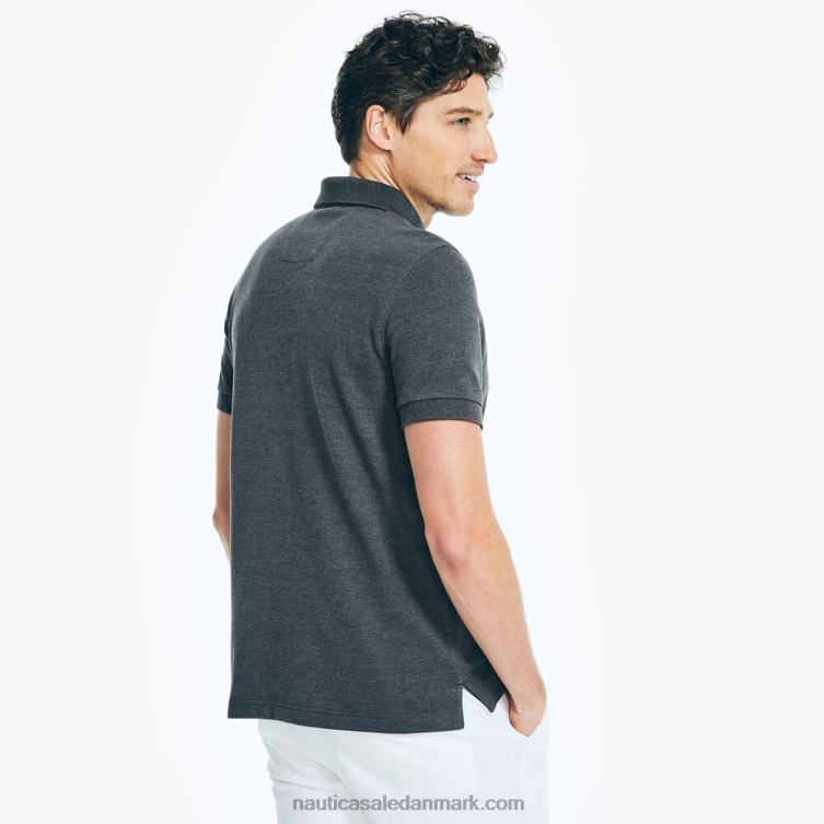 slim fit dækpolo trækulslyng Nautica PZ4T94 Mænd