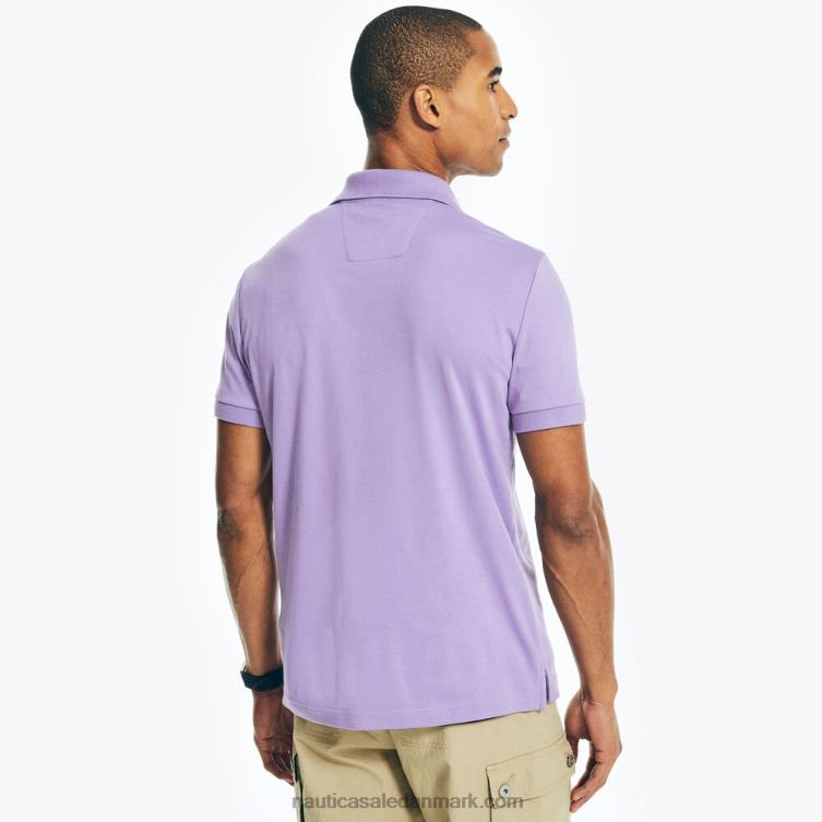 slim fit interlock deck polo havviolet Nautica PZ4T10 Mænd