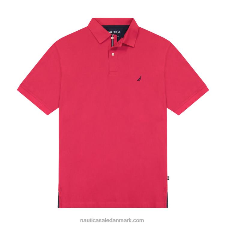 stor og høj klassisk pasform pique-polo med stretch diverse b Nautica PZ4T683 Mænd
