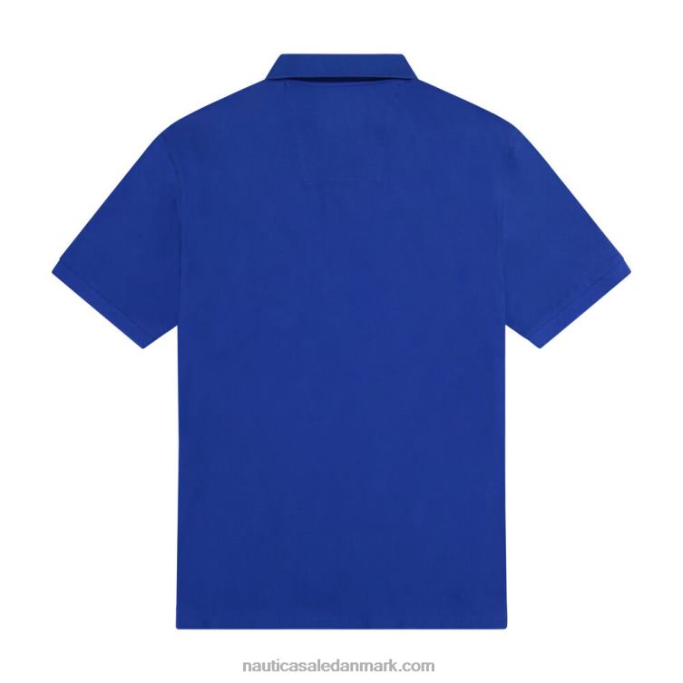 stor og høj klassisk pasform ydeevne deck polo aqua himmel Nautica PZ4T630 Mænd