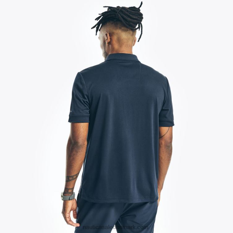 stor og høj navtech klassisk pasform stribet polo flåde Nautica PZ4T414 Mænd