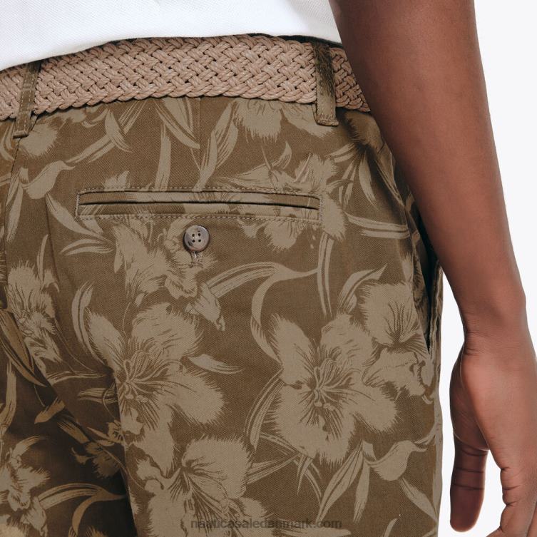 8,5\" dækkort med print skraveret granlyng Nautica PZ4T420 Mænd