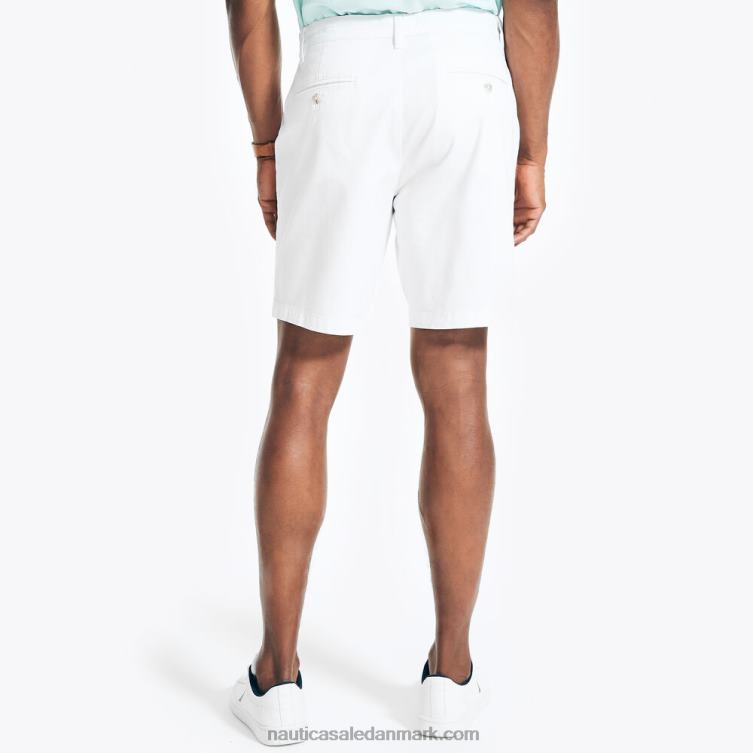 9,5\" store og høje dækkort med klassisk pasform lyse hvid Nautica PZ4T623 Mænd