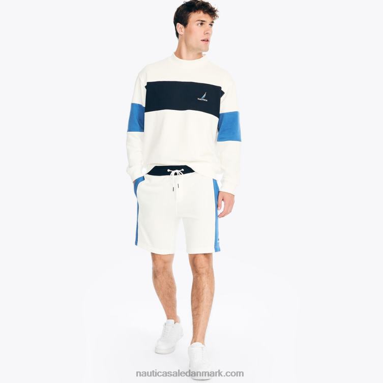 9\" colorblock kort sejl hvidt Nautica PZ4T180 Mænd