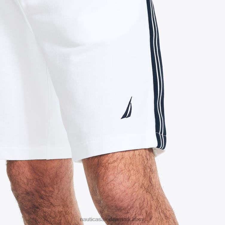 9\" frotté kort lyse hvid Nautica PZ4T572 Mænd