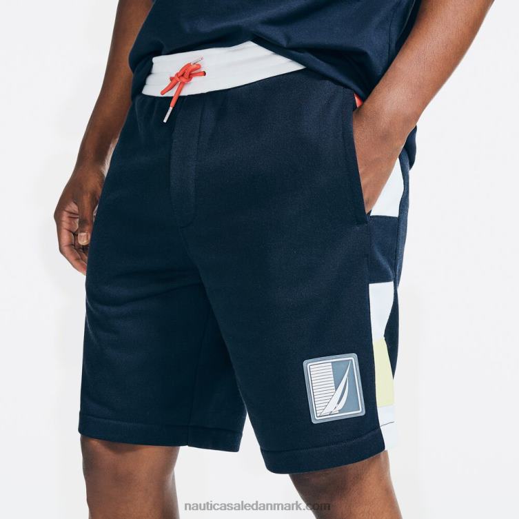 9\" stort og højt sidepanel strikket kort flåde Nautica PZ4T649 Mænd