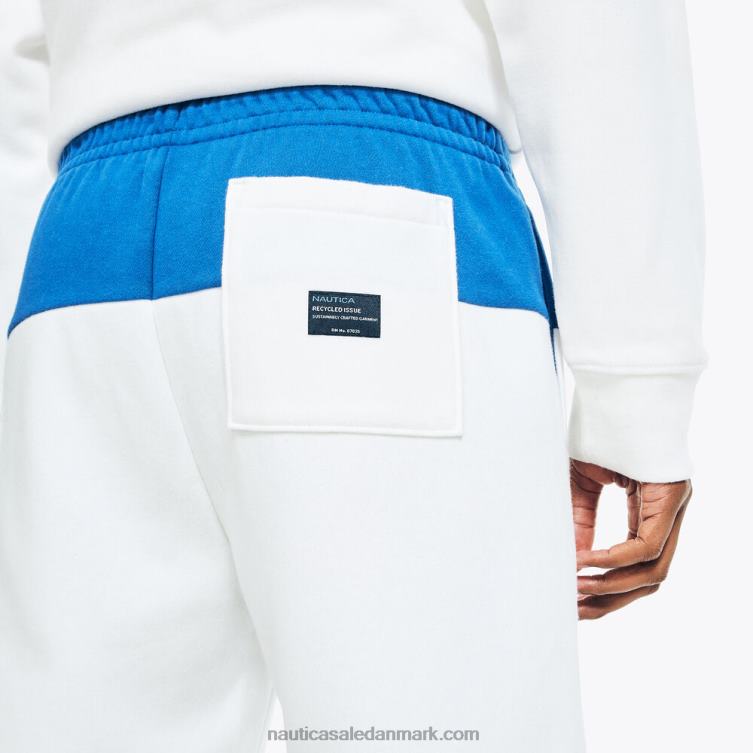 bæredygtigt udformet 9\" colorblock short sejl hvidt Nautica PZ4T104 Mænd