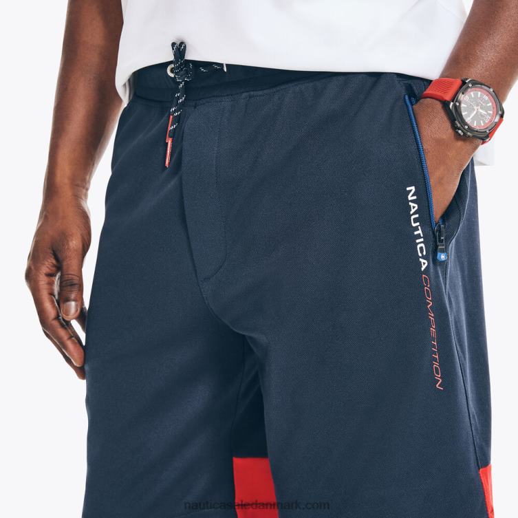 konkurrence bæredygtigt udformet 9\" colorblock short flåde Nautica PZ4T423 Mænd