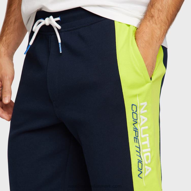 store og høje konkurrence shorts med klassisk pasform flåde Nautica PZ4T699 Mænd