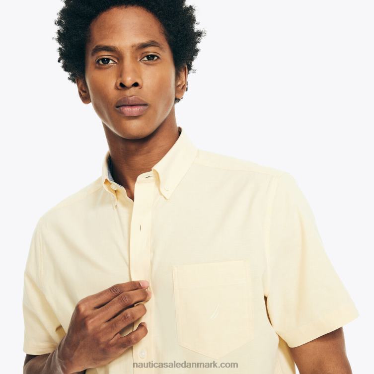 kortærmet oxford skjorte solskin Nautica PZ4T13 Mænd