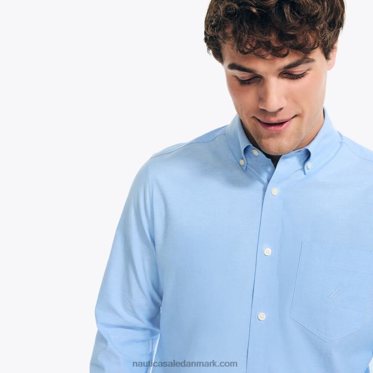 solid oxford skjorte aquasplash Nautica PZ4T24 Mænd