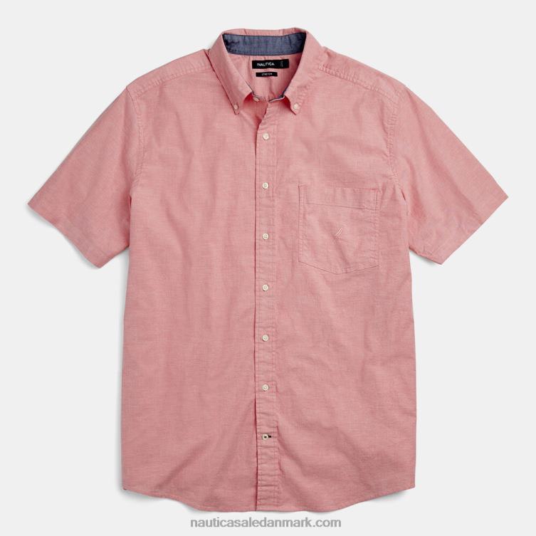 stor og høj oxfordskjorte i klassisk pasform koral drøm Nautica PZ4T720 Mænd