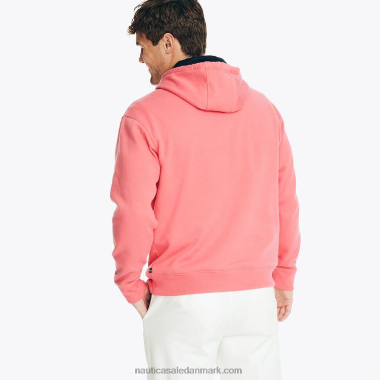bæredygtigt udformet logo-hættetrøje tebær Nautica PZ4T257 Mænd