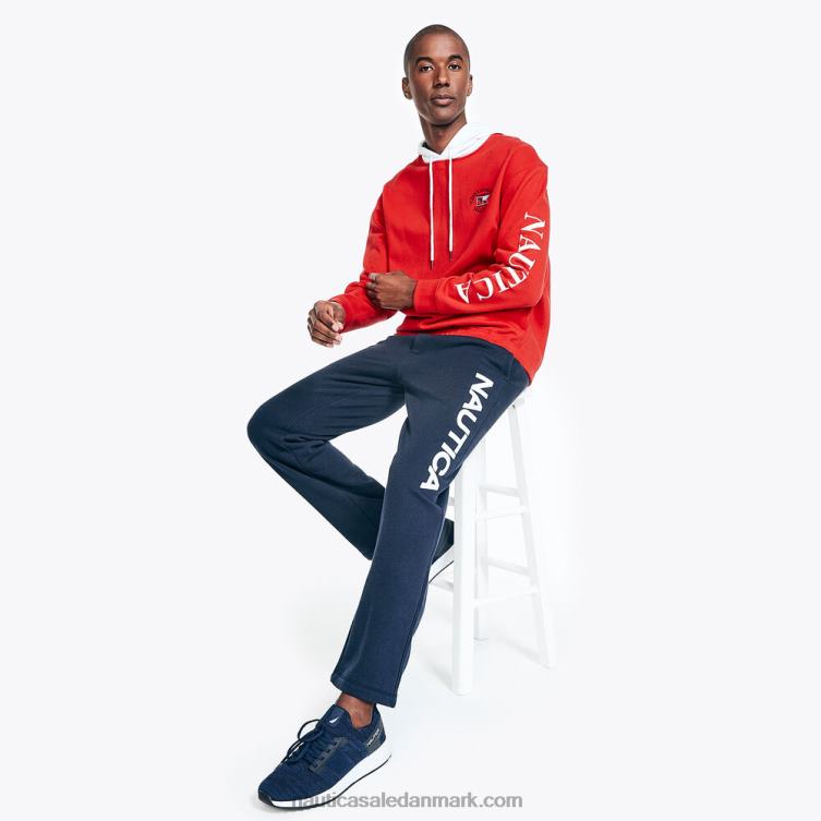 joggingbukser i fleece med logo flåde Nautica PZ4T44 Mænd