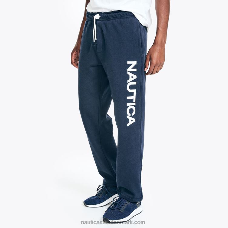 joggingbukser i fleece med logo flåde Nautica PZ4T44 Mænd