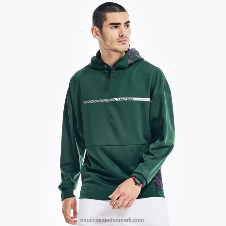 konkurrence bæredygtigt udformet logo pullover hættetrøje kosmisk bregne Nautica PZ4T566 Mænd