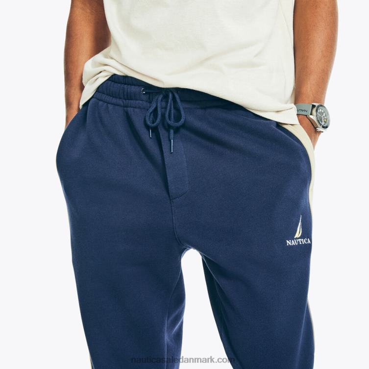 sidestribet colorblock jogger stjerneblå lyng Nautica PZ4T255 Mænd