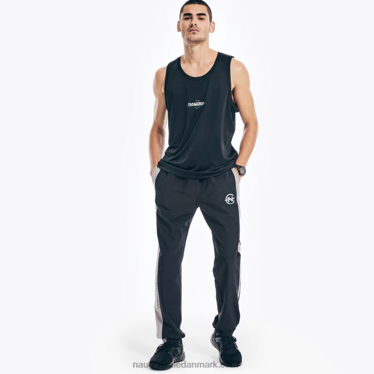 konkurrence bæredygtigt udformet tank ægte sort Nautica PZ4T511 Mænd