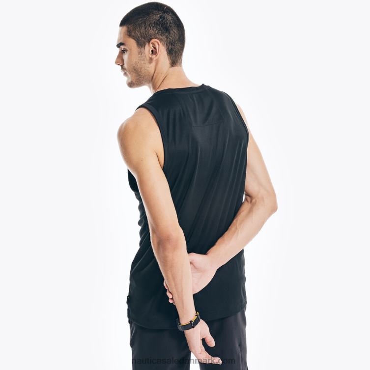 konkurrence bæredygtigt udformet tank ægte sort Nautica PZ4T511 Mænd