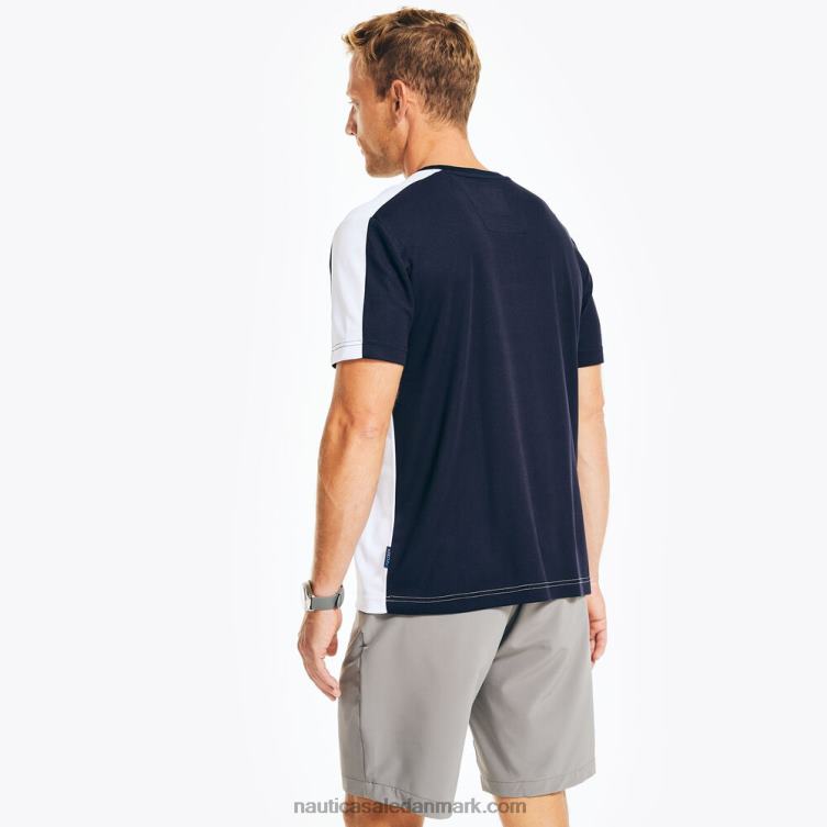 navtech bæredygtigt udformet t-shirt flåde Nautica PZ4T379 Mænd
