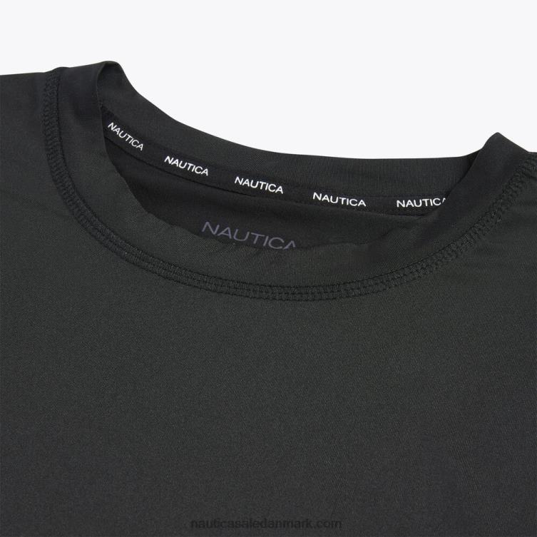 solid muskeltank sort Nautica PZ4T158 Mænd