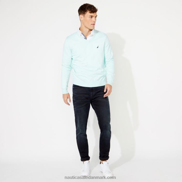stor & høj navtech sweater med v-hals aquabreeze Nautica PZ4T698 Mænd